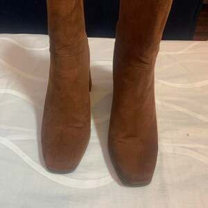 Women's Brown and Tan Boots